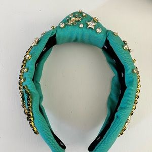 Lele Sadoughi Lagoon Sea Life Crystal knotted Headband